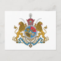 Armoiries impériales de l'Iran (1925-1979) Oval St