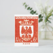 Carte Postale Armoiries, Nice France (Debout devant)