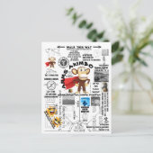 CARTE POSTALE ARMSAKIMBO 2 (Debout devant)