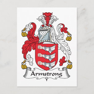 Carte Postale Armstrong Family Crest
