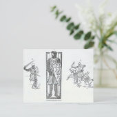 Carte Postale Armure du treizième siècle (Debout devant)