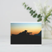 CARTE POSTALE ARMY SNIPER (Debout devant)