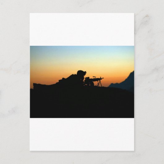 CARTE POSTALE ARMY SNIPER (Devant)