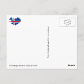 Carte Postale Arnarstapi, Côte Ouest, Islande (Dos)