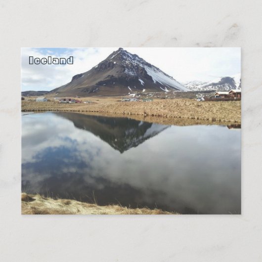 Carte Postale Arnarstapi et Mt. Stapafell, Islande (Devant)