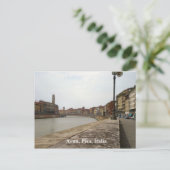 Carte Postale Arno, Pise, Italie (Debout devant)