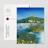 Carte Postale ARNO RIVER À ROVEZZANO Florence Italie (Devant / Derrière)