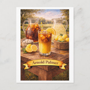 Carte Postale Arnold Palmer (Série de cuisine américaine)
