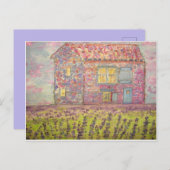 Carte Postale Aromathérapie de la lavande (Devant / Derrière)