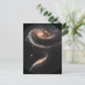 Carte Postale ARP-273 Galaxies en interaction (Debout devant)