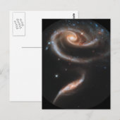 Carte Postale ARP-273 Galaxies en interaction (Devant / Derrière)