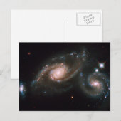 Carte Postale Arp 274 Galaxies Espace NASA (Devant / Derrière)