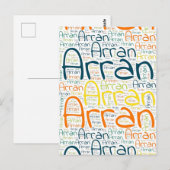 Carte Postale Arran (Devant / Derrière)