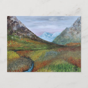 Carte Postale Arran, Ecosse - être sauvage - par Luna Smith