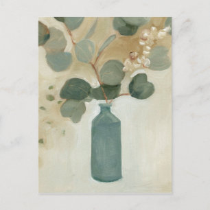 Carte Postale Arrangement neutre - Verdure dans le Vase