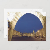 Carte Postale Arras carré la nuit (Devant / Derrière)