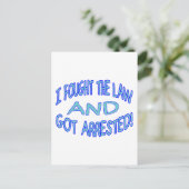 Carte Postale Arrestation (Debout devant)