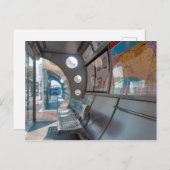 Carte Postale Arrêt de bus de Dubaï (Devant / Derrière)