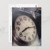 Carte Postale arrêt de l'horloge (Devant / Derrière)