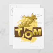 Carte Postale Arrêt glissé de Tom (Devant / Derrière)