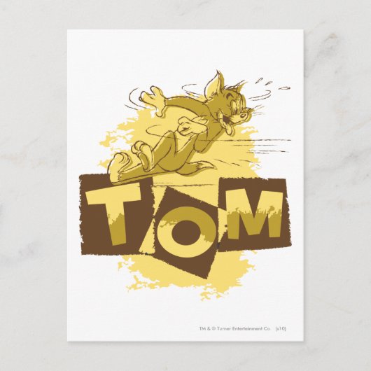 Carte Postale Arrêt glissé de Tom (Devant)
