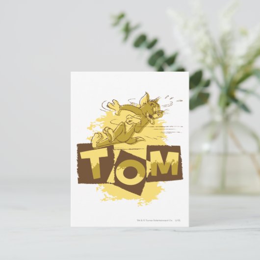 Carte Postale Arrêt glissé de Tom (Debout devant)