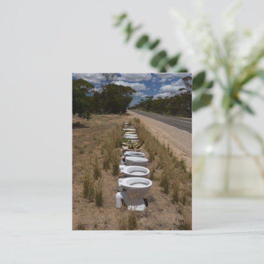 Carte Postale arrêter (Debout devant)