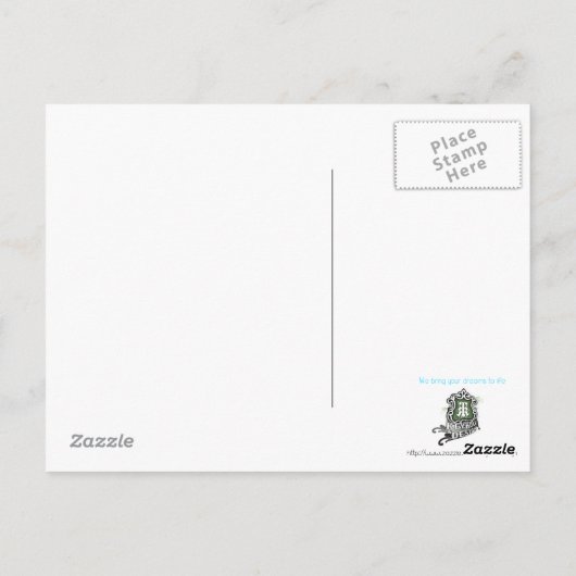 Carte Postale Arrêter l'intimidation (Dos)