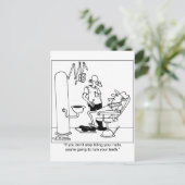 Carte Postale Arrêtez De Cacher Vos Ongles (Debout devant)