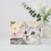 Carte Postale Arrêtez De Sentir Les Roses (Debout devant)