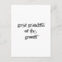 Arrière-grand-mère du marié