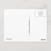 Carte Postale Arrière - plan Abstrait d'une orchidée (Dos)