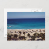 Carte Postale Arrière - plan Beach Resort (Devant / Derrière)