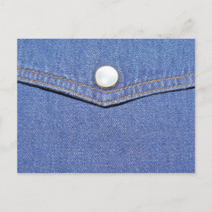 Carte Postale Arrière - plan Blue Jeans Pocket Denim