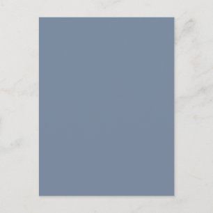 Carte Postale Arrière - plan couleur unie gris gris ardoise bleu
