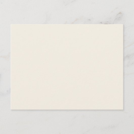 Carte Postale Arrière - plan couleur velours beige clair (Devant)