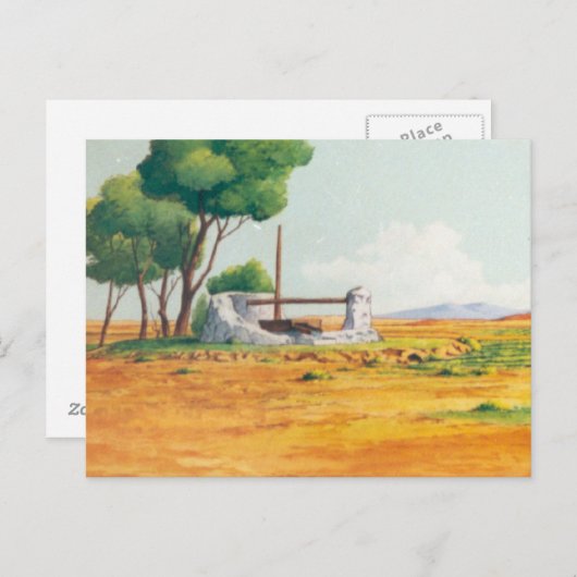 Carte Postale Arrière - plan D'ANIMATION DON QUIXOTE (Devant / Derrière)