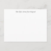 Carte Postale Arrière - plan de fleurs abstrait d'Odilon Redon. (Dos)