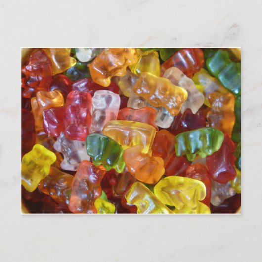 Carte Postale Arrière - plan de Gummy Bears (Devant)