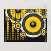 Carte Postale Arrière - plan de parti (Devant)