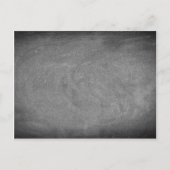 Carte Postale Arrière - plan de tableau noir gris noir (Devant)