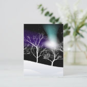 Carte Postale Arrière - plan d'hiver (Debout devant)