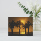 Carte Postale Arrière - plan du ciel tropical (Debout devant)