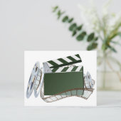 Carte Postale Arrière - plan du plateau de pellicule et de papie (Debout devant)