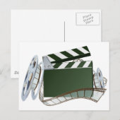 Carte Postale Arrière - plan du plateau de pellicule et de papie (Devant / Derrière)