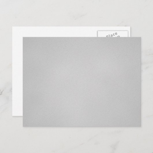 Carte Postale Arrière - plan Grainy Grey Artsy (Devant / Derrière)