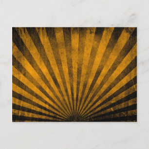 Carte Postale Arrière - plan motif rétro