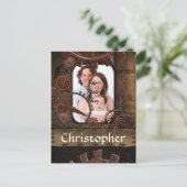 Carte Postale Arrière - plan photo Steampunk (Debout devant)