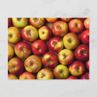 Carte Postale Arrière - plan Pommes
