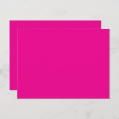 Carte Postale Arrière - plan rose avec des idées de conception d (Devant / Derrière)